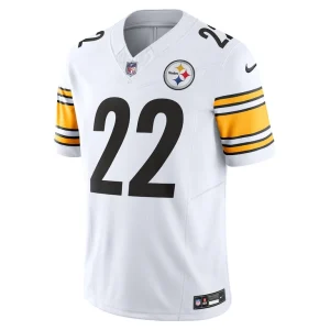 Najee harris pittsburgh steelers nike vapor f.u.s.e. limited jersey White M