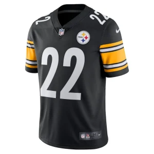 Najee harris pittsburgh steelers nike vapor limited jersey Black M