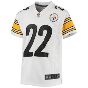 Najee harris pittsburgh steelers nike youth game jersey White Yth M