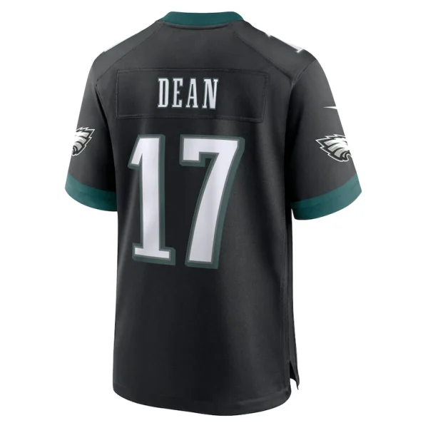 Nakobe dean philadelphia eagles nike alternate game jersey Black L