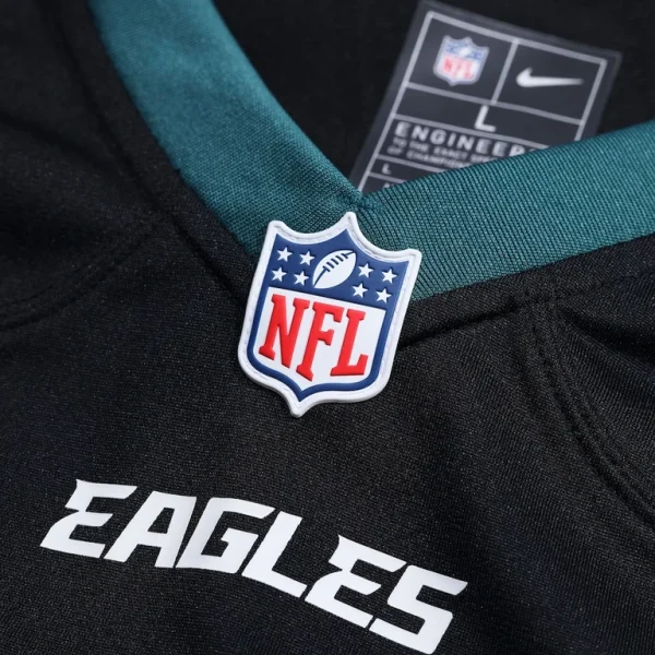 Nakobe dean philadelphia eagles nike alternate game jersey Black XL