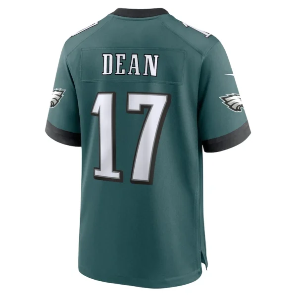 Nakobe dean philadelphia eagles nike team game jersey Midnight green L