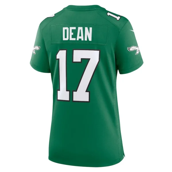 Nakobe dean philadelphia eagles nike womens alternate game jersey Kelly green L