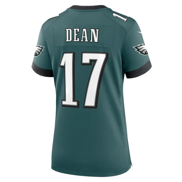 Nakobe dean philadelphia eagles nike womens team game jersey Midnight green L