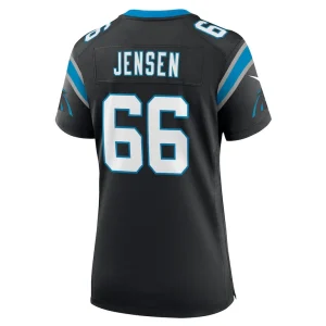Nash jensen carolina panthers nike womens team game jersey Black L