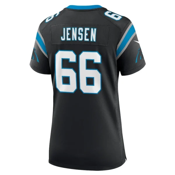 Nash jensen carolina panthers nike womens team game jersey Black L