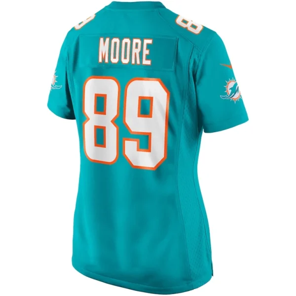Nat moore miami dolphins nike womens game retired player jersey Aqua L