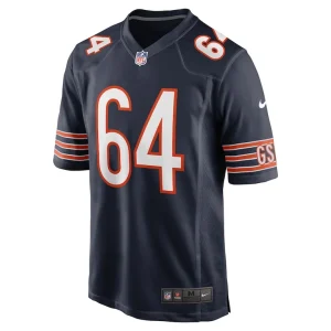 Nate davis chicago bears nike game jersey Navy M
