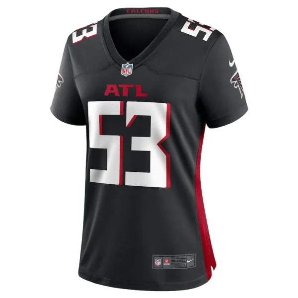 Nate landman atlanta falcons nike womens team game jersey Black M