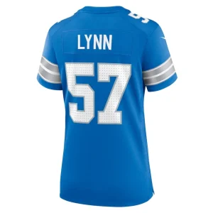 Nate lynn detroit lions nike womens game jersey Blue L