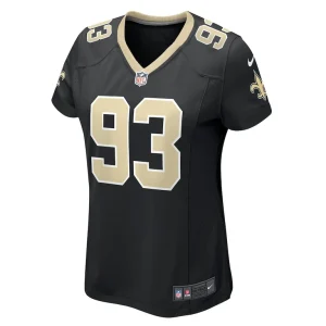 Nathan shepherd new orleans saints nike womens game jersey Black M