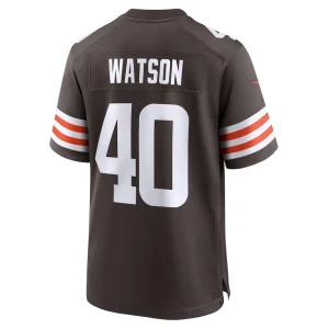 Nathaniel watson cleveland browns nike team game jersey Brown L