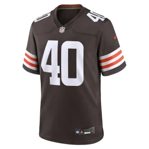 Nathaniel watson cleveland browns nike team game jersey Brown M