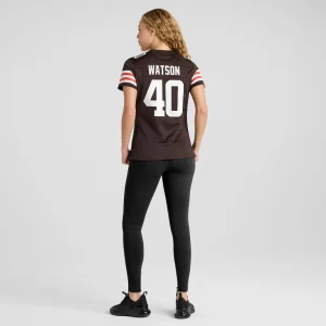 Nathaniel watson cleveland browns nike womens game jersey Brown 2XL