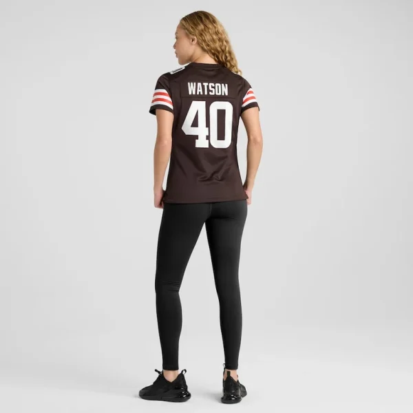 Nathaniel watson cleveland browns nike womens game jersey Brown 2XL