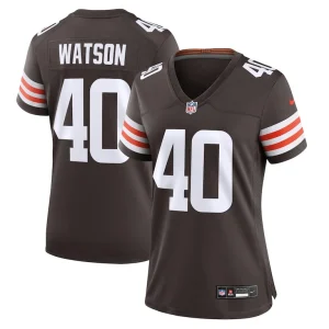 Nathaniel watson cleveland browns nike womens game jersey Brown