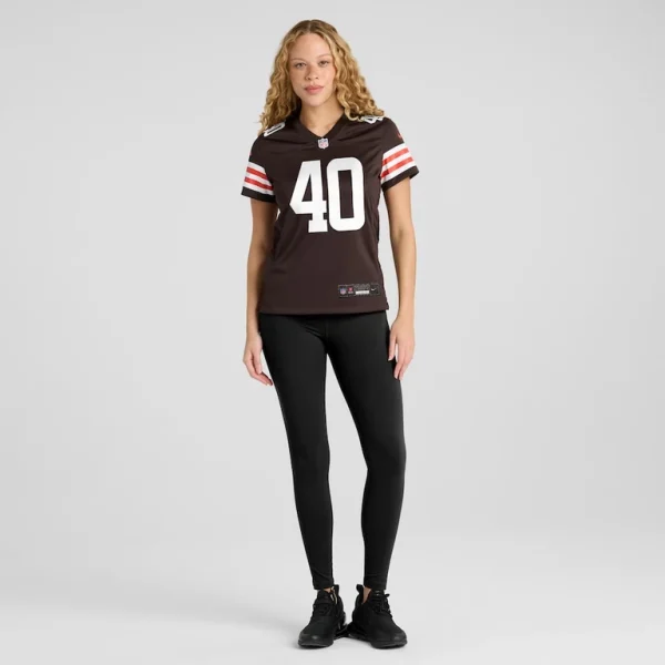 Nathaniel watson cleveland browns nike womens game jersey Brown XL