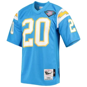 Natrone means los angeles chargers 1994 mitchell ness authentic throwback retired player jersey Powder blue 40