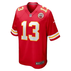 Nazeeh johnson kansas city chiefs nike game player jersey Red M