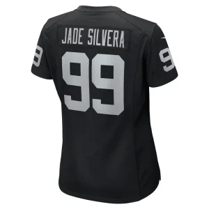 Nesta jade silvera las vegas raiders nike womens team game jersey Black L