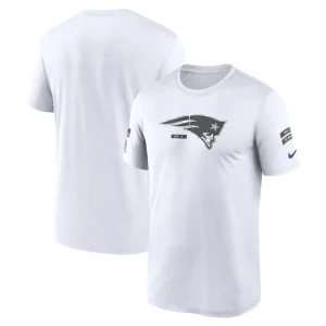 New england patriots nike 2024 salute to service legend performance t shirt White