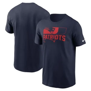 New england patriots nike air essential t shirt Navy