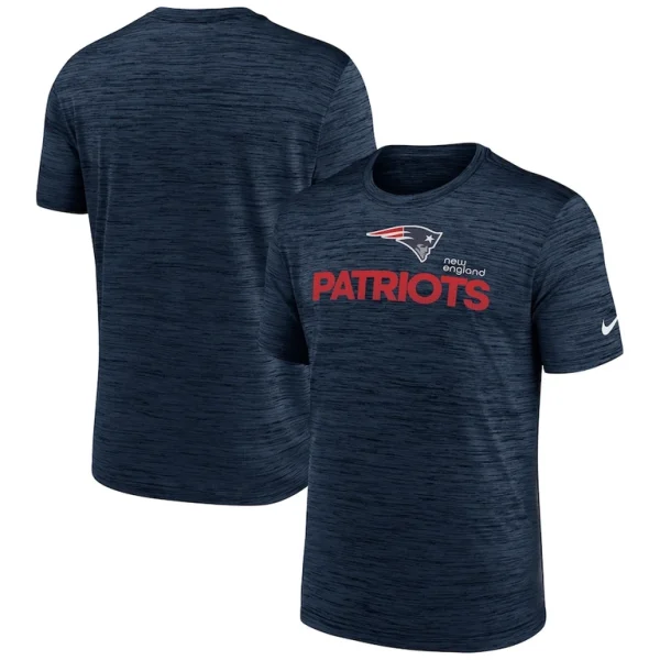 New england patriots nike blitz velocity modern performance t shirt Navy