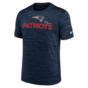New england patriots nike blitz velocity modern performance t shirt Navy M
