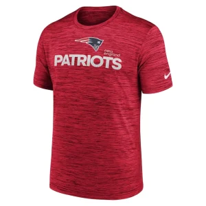 New england patriots nike blitz velocity modern performance t shirt Red M