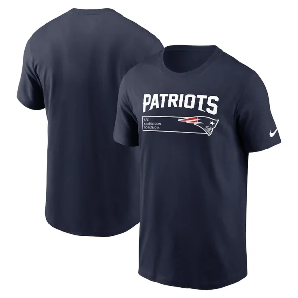 New england patriots nike division essential t shirt Navy