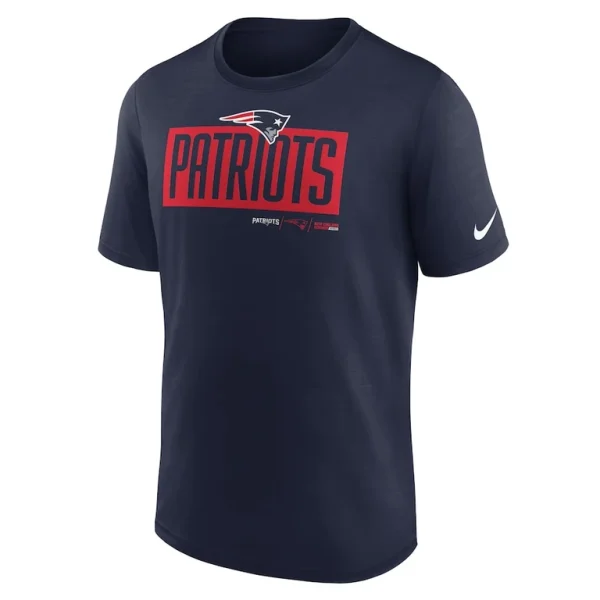 New england patriots nike exceed performance t shirt Navy M