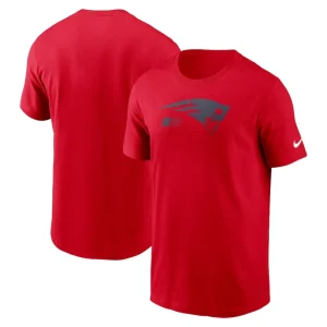 New england patriots nike faded essential t shirt Red