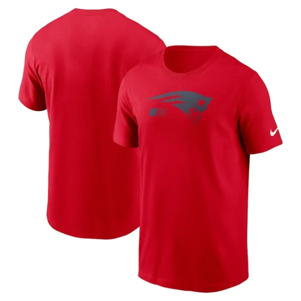 New england patriots nike faded essential t shirt Red