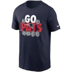 New england patriots nike hometown collection 6x t shirt Navy M