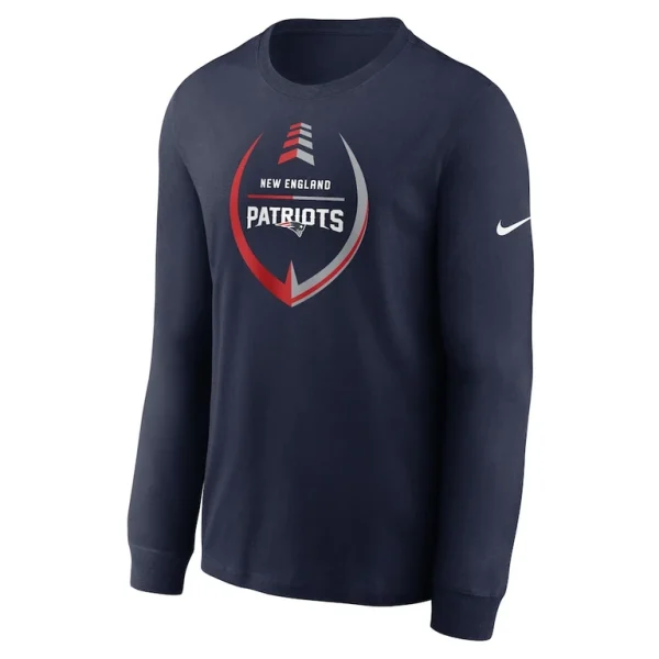 New england patriots nike icon legend long sleeve t shirt Navy M