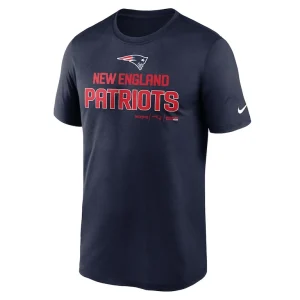 New england patriots nike legend community performance t shirt Navy M