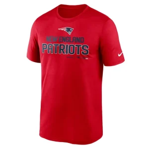 New england patriots nike legend community performance t shirt Red M