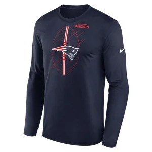 New england patriots nike legend icon long sleeve t shirt Navy M