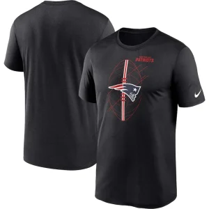 New england patriots nike legend icon performance t shirt Black
