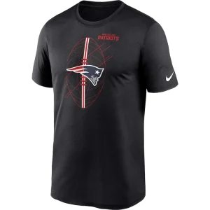 New england patriots nike legend icon performance t shirt Black M