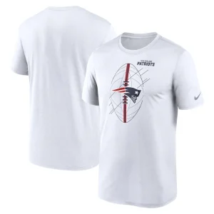 New england patriots nike legend icon performance t shirt White