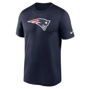 New england patriots nike legend logo performance t shirt Navy M