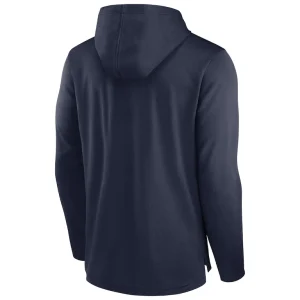 New england patriots nike lightweight performance hooded long sleeve t shirt Navy L