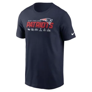 New england patriots nike local essential t shirt Navy M