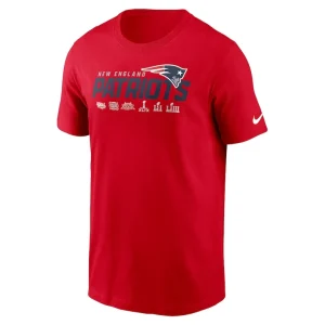 New england patriots nike local essential t shirt Red M