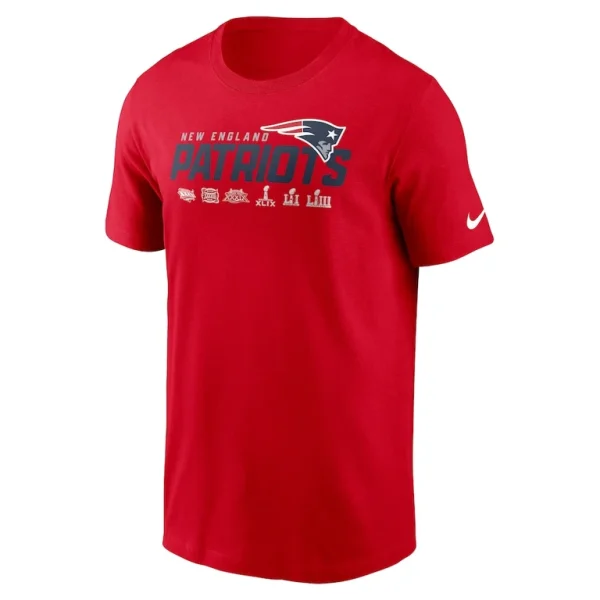 New england patriots nike local essential t shirt Red M