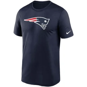 New england patriots nike logo essential legend performance t shirt Navy M