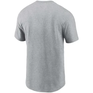 New england patriots nike logo essential t shirt Gray L