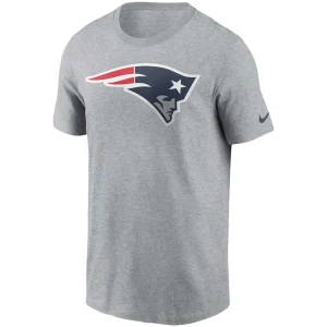 New england patriots nike logo essential t shirt Gray M