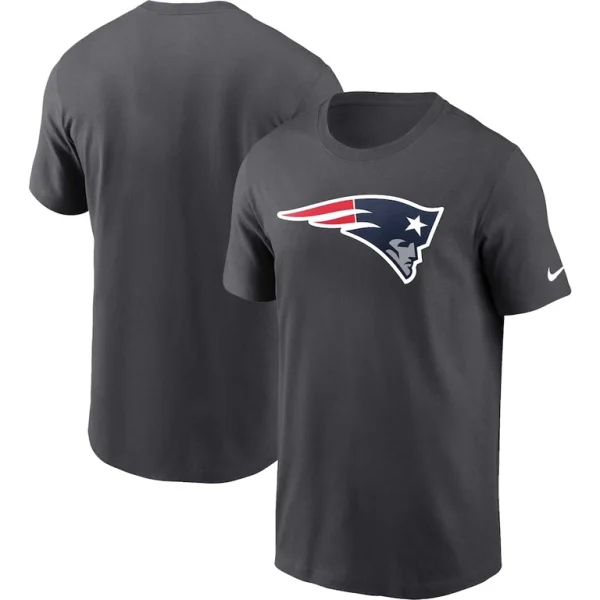 New england patriots nike logo essential t shirt anthracite Multi